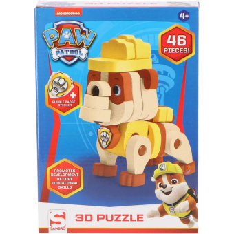 Paw patrol / 3D puzzel / Rubble / Nickelodeon